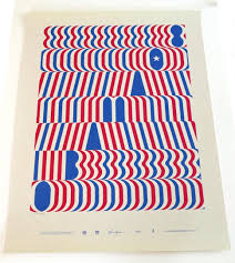 Barack Obama 2008 Lance Wyman Fine Art Silkscreen Poster 441/5000 Screen Print