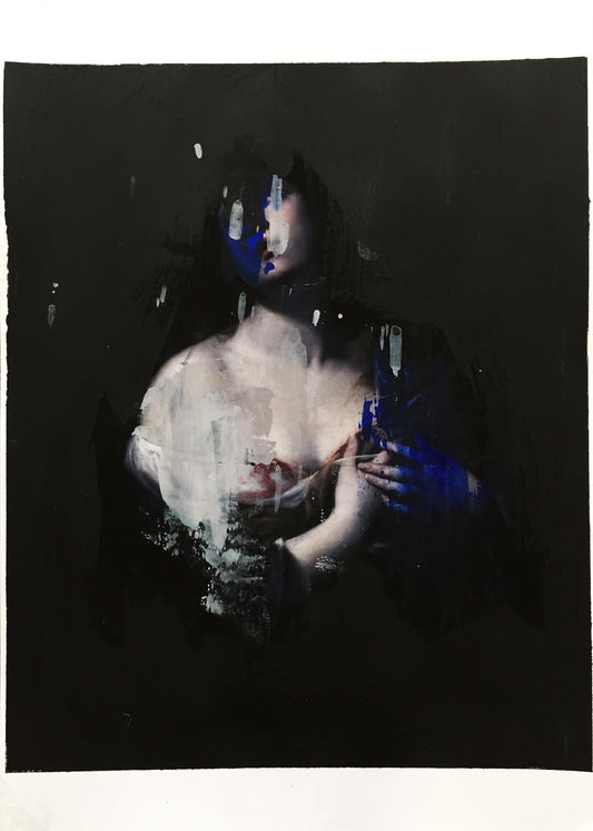 Peinture originale sur papier de Tomas Harker