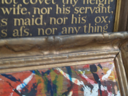 "Quarante jours et quarante Christs (40 days and 40 christs)" A painting by Mark Fraser