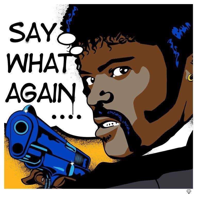 JJ Adam's 'SAY WHAT AGAIN' Signed Limited Edition Print