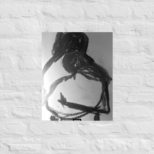"Hold Me" Digital Abstract Figures