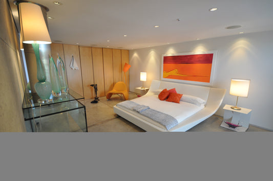 'Lazy' Abstract Print 'The Interview' Movie Set Prop Art | Limited Edition/ Rebekah Hunter